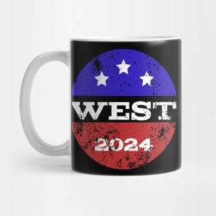 Cornel West 2024 American flag Mug